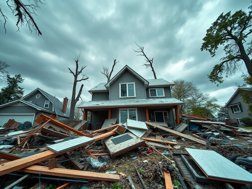 Storm Natural Disaster Damage