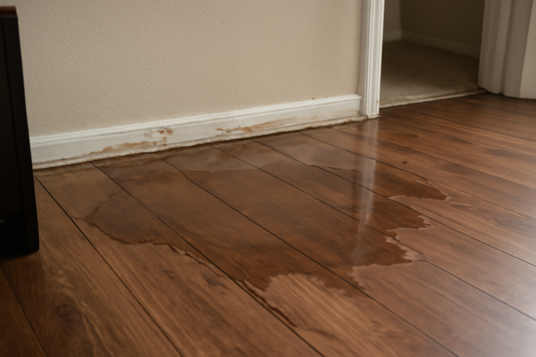 Laminate Floor Water Extraction