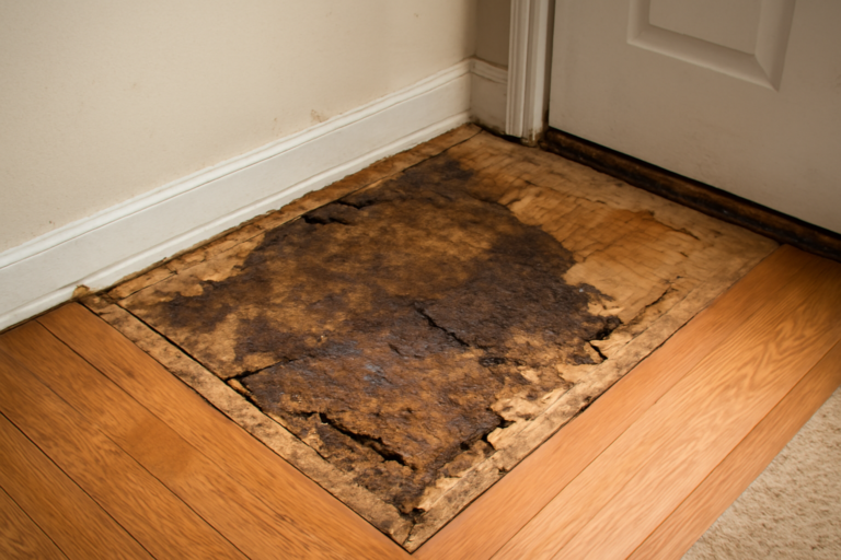 Subfloor Water Damage Repair